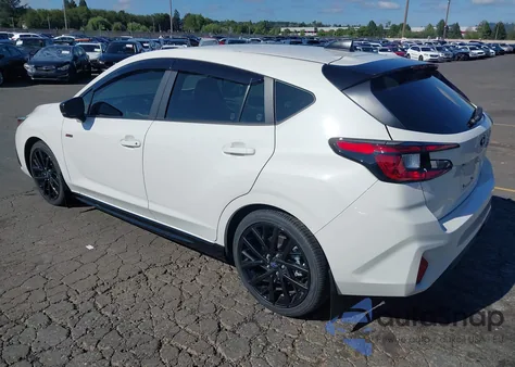 2024 Subaru Impreza Rs 5-Door из США, поврежденный, VIN JF1GUHJC8R8297792